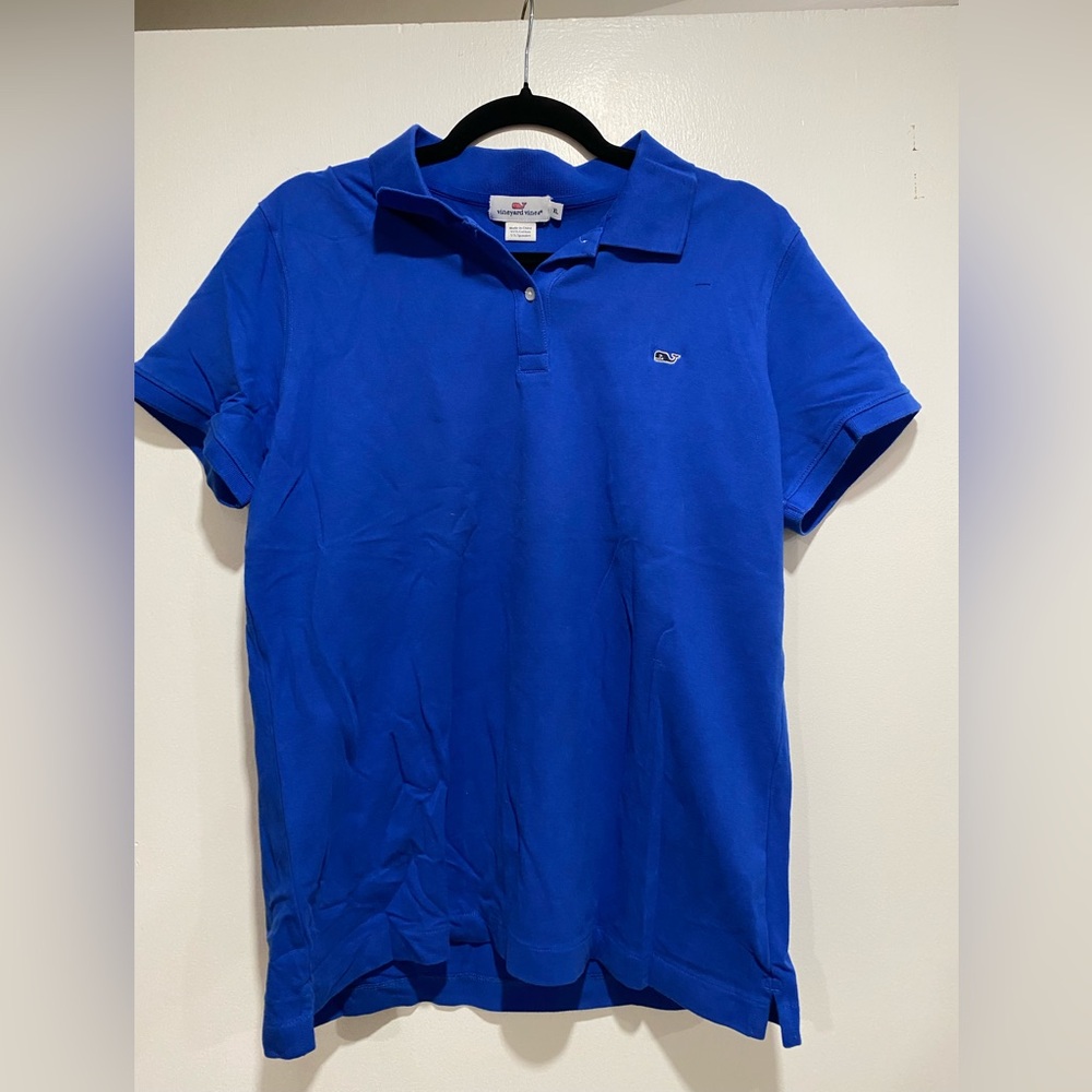 Vineyard Vines Women's Bright Blue Polo